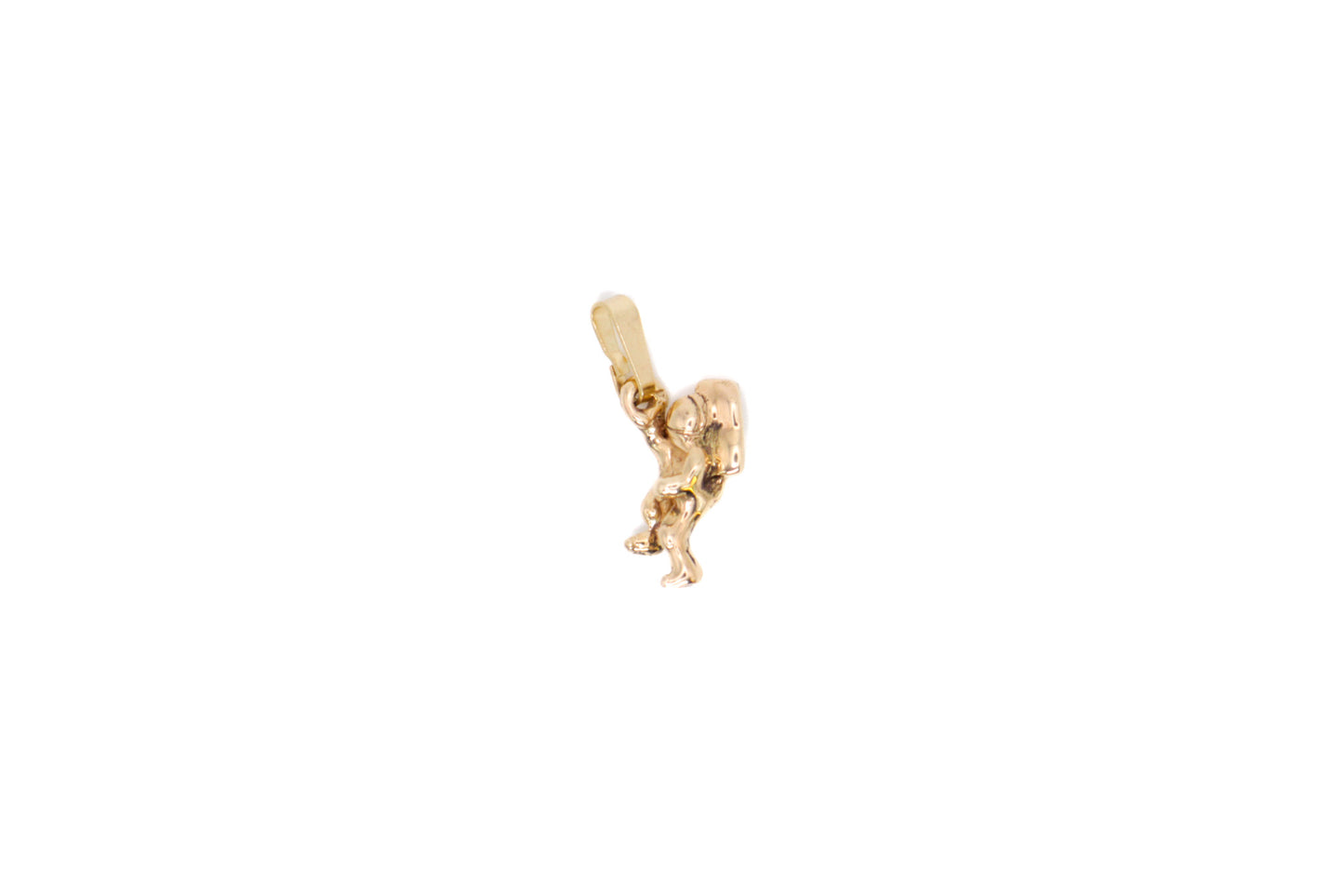 Astronaut Gold Pendant