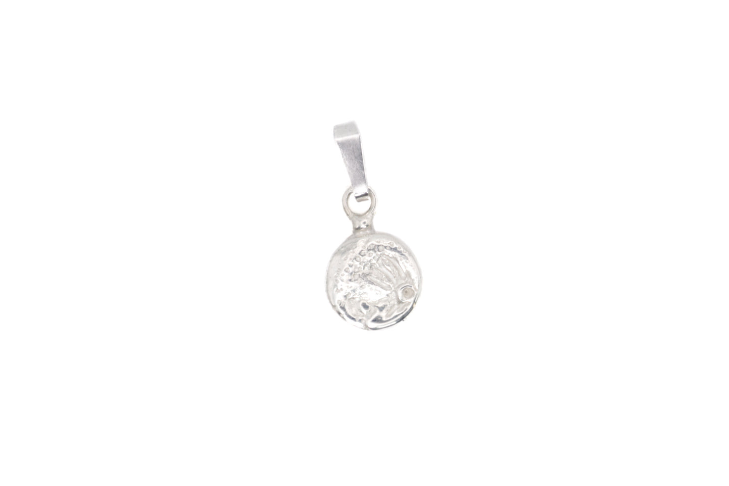 Sterling Silver Moon Pendant