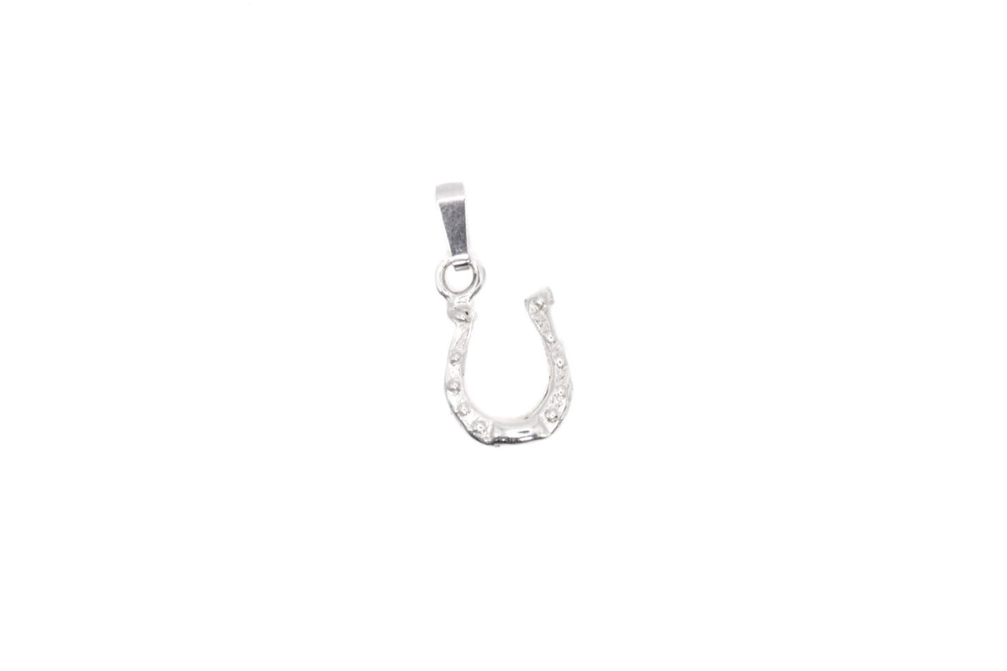 Sterling Silver Horseshoe Pendant