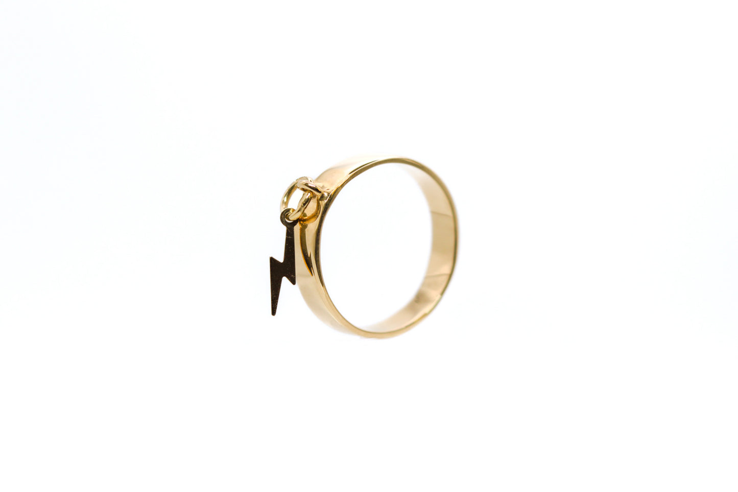 Gold Lightening Bolt Ring