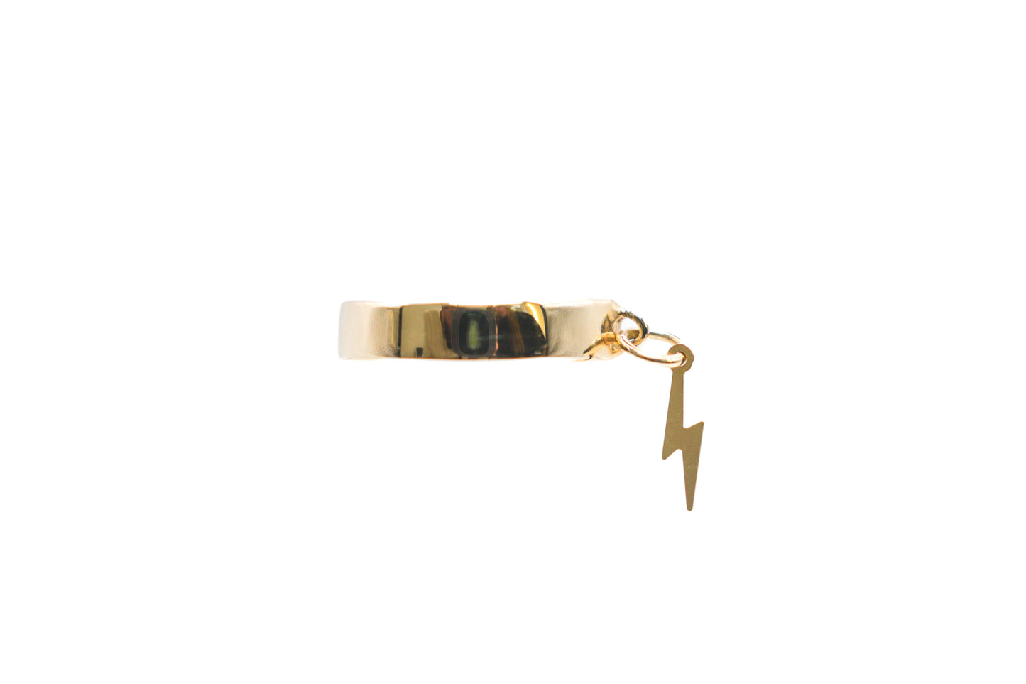 Gold Lightening Bolt Ring