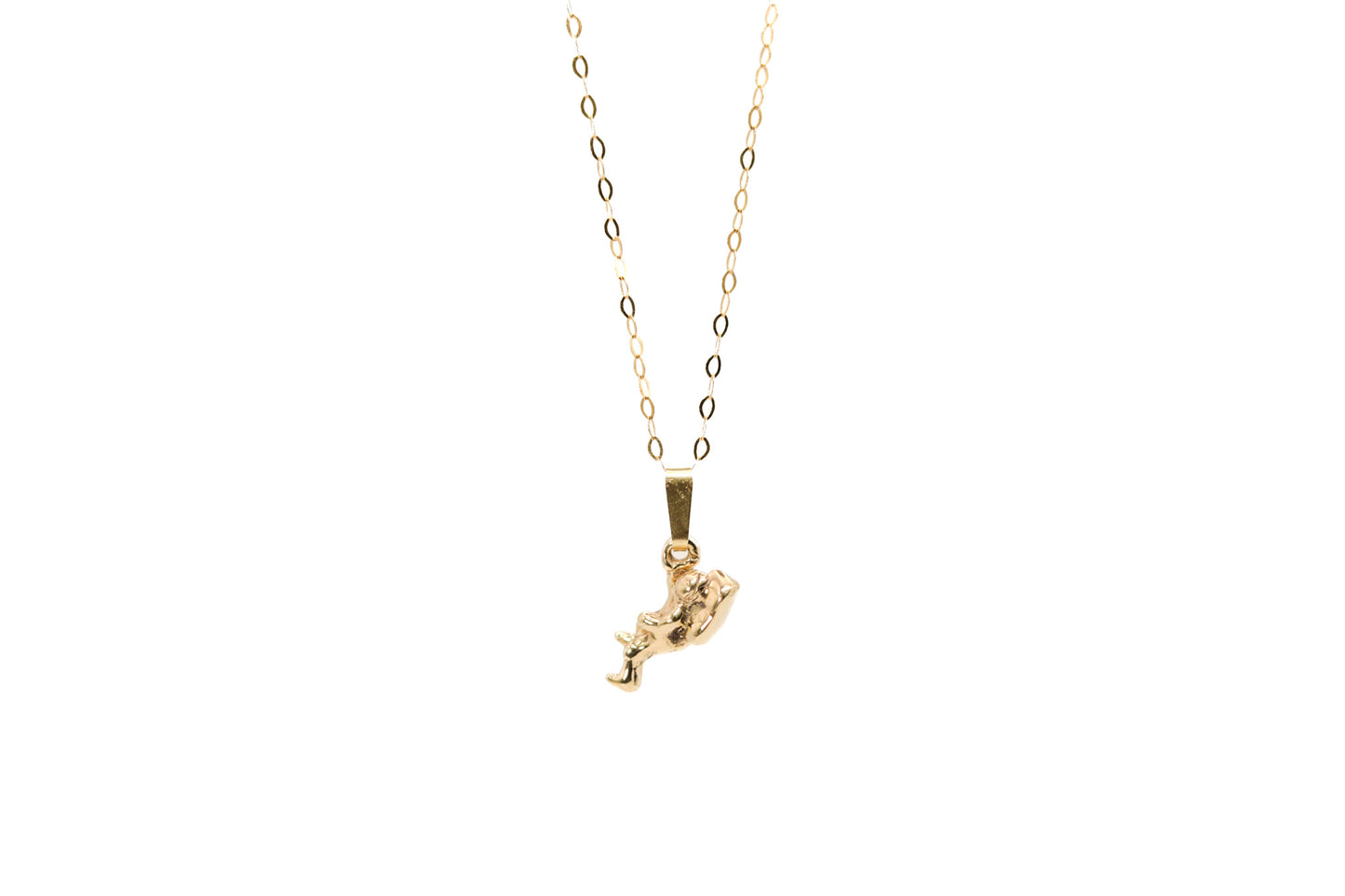 Astronaut Gold Pendant