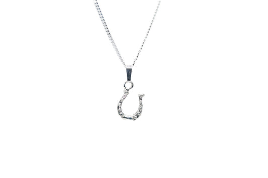 Sterling Silver Horseshoe Pendant