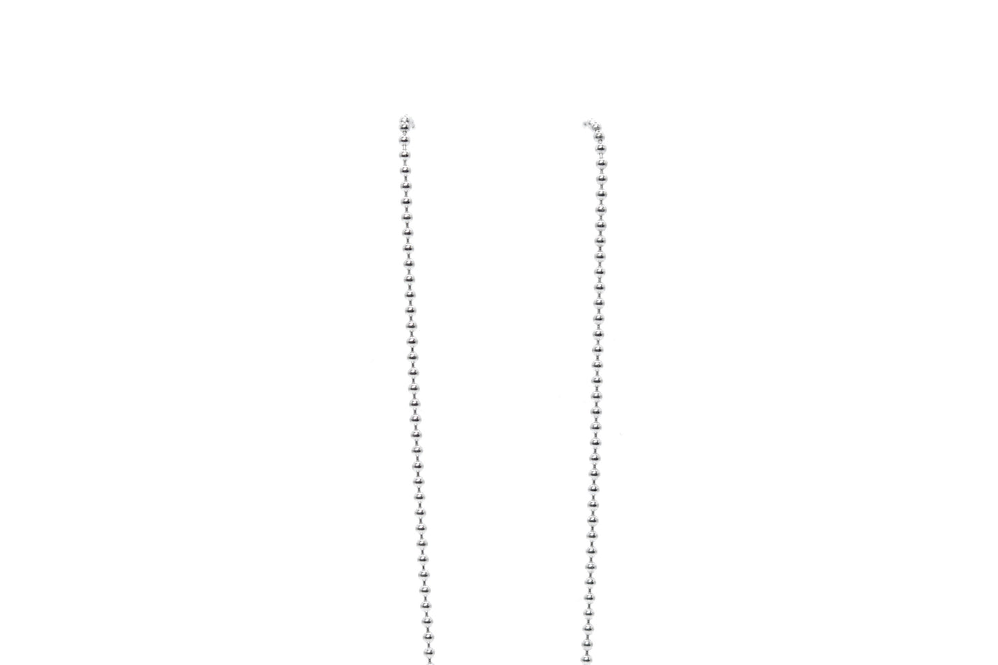 Model 3 Sterling Silver 1.2 mm Ball Chain 18 inches / 45 cm