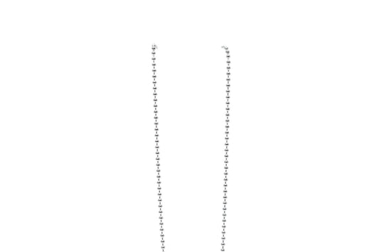 Model 3 Sterling Silver 1.2 mm Ball Chain 18 inches / 45 cm